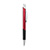 100010 - Caneta de metal com base emborrachada