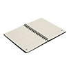251065 - Caderno A5 de capa semi-rígida em feltro