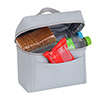 457580 - Bolsa térmica em PU com zíper com bolso frontal