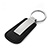 500015 - Chaveiro de metal brilhante com argola