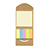 507005 - Mini bloco ecológico de anotações com postit