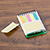 BL2075 - Bloco de nota de capa plástica e mini caneta