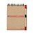 BL5015 - Blocos de notas de capa kraft com caneta - 10x14cm