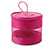 BR2010 - Bolsa de cosméticos de microfibra e tela redonda