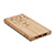 CC2000 - Power Bank com carregador wireless em bambu