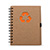 CD1015 - Caderno ecológico com suporte para caneta