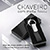 CH7870 - Chaveiro de metal e couro sintético