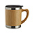 CN3090 - Caneca de bambu com capacidade de 300ml