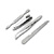 600570 - Kit manicure com 4 peças e estojo de PVC