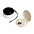 FO1065 - Fone de ouvido bluetooth com case redondo
