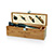 KI1025 - Kit vinho com caixa de bambu e zinco