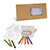 LC1030 - Kit para pintar com caixa cartão e giz de cera