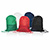 MO1005 - Mochila sacola de polyester com bolso frontal