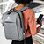 MO5030 - Mochila de nylon USB 21L - notebook 15,6