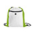 MO8125 - Mochila tipo sacola em nylon 210D - 35x40cm