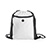 MO8125 - Mochila tipo sacola em nylon 210D - 35x40cm