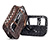 NE2010 - Necessaire PVC e couro impermeável