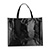 SA3025 - Sacola TNT metalizada com botão - 50x40x14cm