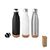 SQ5025 - Squeeze em aço inox de 560ml e base em cortiça