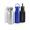 Garrafa de 700ml em alumínio reciclado brilhante