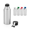 Garrafa de 570ml em alumínio com tira de silicone