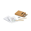 Kit para pintar em caixa de cartão