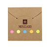 Mini bloco ecológico de anotações com postit