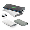 Power Bank wireless emborrachado 10000 mAh