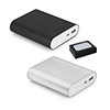 Power Bank portátil em alumínio 8000 mAh