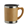 Caneca de bambu com capacidade de 300ml