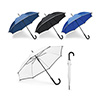 Guarda-chuva em poliéster com faixa refletora