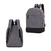 Mochila em tecido poliéster com bolso frontal