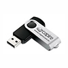 Pen drive de 8gb com tampa giratória